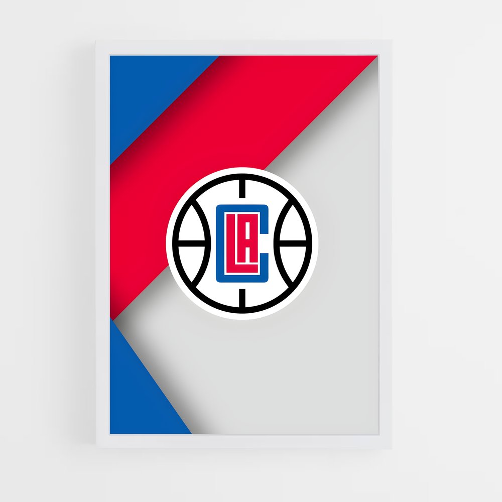 Poster Clippers Spirit – affiche Basketball (vue 3)